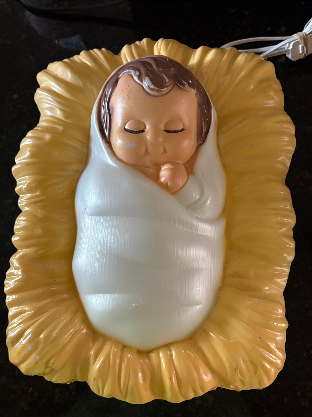 Vintage Nativity Blow Mold